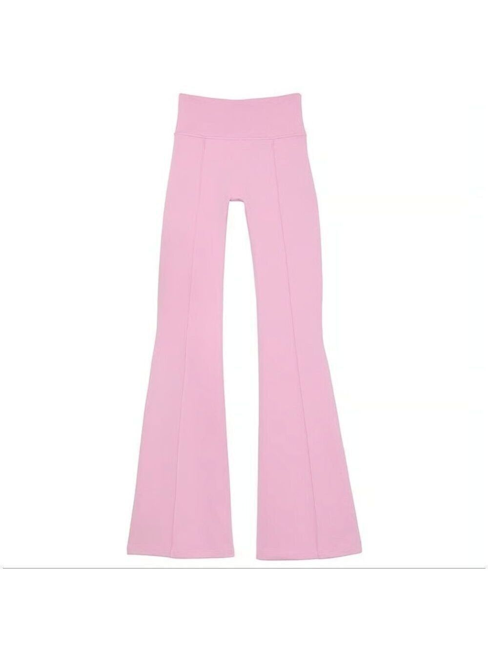 Victoria Secret Pink Flare Leggings XS Pink Poodle